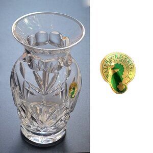 Rare - WATERFORD (Paul Farrell) Crystal Hospitality Vase ☘️ Made in Ireland